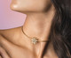 Choker Elemental Banhado a Ouro Vintage, Dourado | WestwingNow