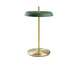 Luminária de Mesa Dalu Bivolt - Verde e Dourado Escovado, green | WestwingNow