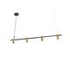Pendente Flash Bivolt - Preto e Dourado Escovado, black | WestwingNow