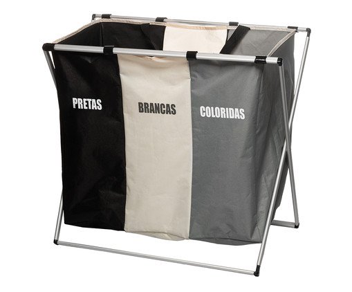Cesto para Lavanderia Dobrável Lyor lll, Colorido | WestwingNow