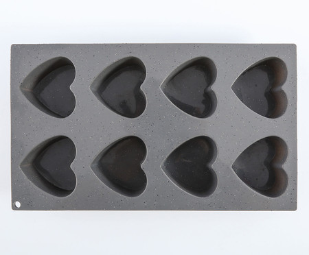 Forma de Muffin Heart - Cinza | WestwingNow