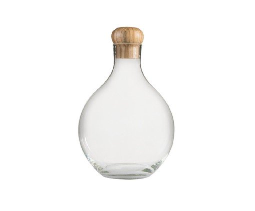 Garrafa Decorativa Tradicional Cristal, Transparente | WestwingNow