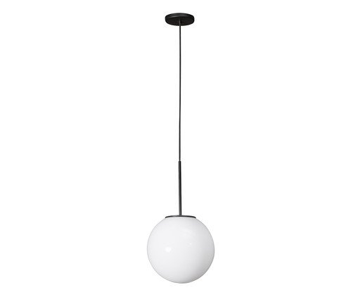 Pendente Milky Preto IV Bivolt, Preto | WestwingNow