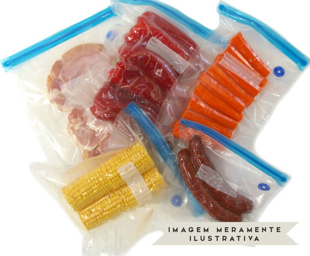 Jogo de Embalagens À Vácuo Reutilizáveis Margot - 10 Peças | WestwingNow