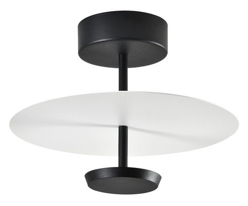 Plafon Dover Preto 10,5W Bivolt, Preto | WestwingNow