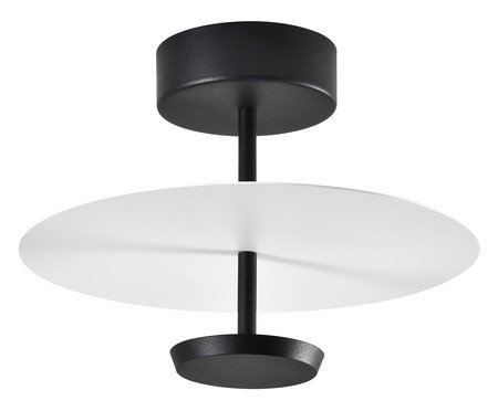 Plafon Dover Preto 10,5W Bivolt | Westwing