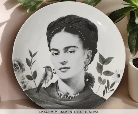 Prato com Suporte Frida Jardim de Passarim | Westwing