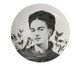 Prato com Suporte Frida Jardim de Passarim, Branco | WestwingNow