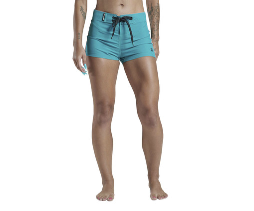 Boardshort Feminino Galapagos Malibu Verde Pacífico e Rosa, Rosa | WestwingNow