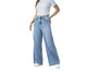 Calça Jeans Wide Leg Feminina Galapagos Sunrise Blue, Azul | WestwingNow