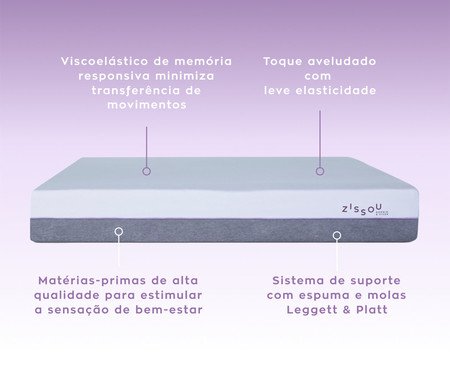 Colchão Zissou Spark Molas | Westwing