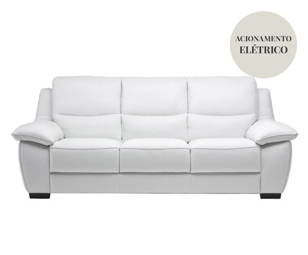 Sofá 3 Lugares Branco Modelo U214 | WestwingNow