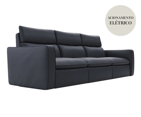 Sofá Preto Modelo Z374 | Westwing