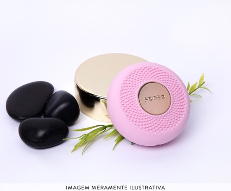 Aparelho Massageador de Máscara Facial UFO Mini Pearl Pink | Westwing