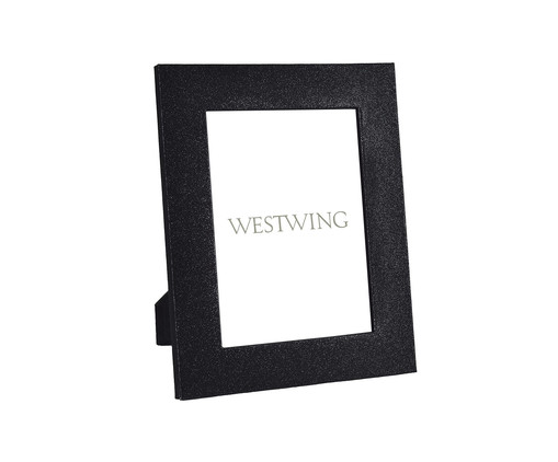 Porta Retrato Gore Preto, Preto | WestwingNow