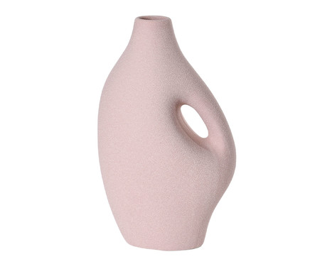 Vaso Minimalista com Alça Terracota I