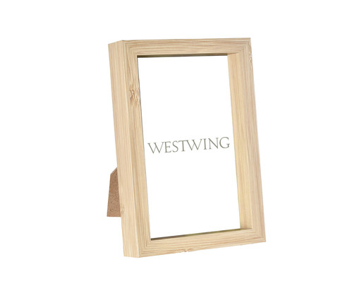 Porta Retrato de Bege, Bege | WestwingNow