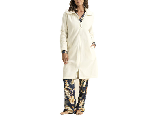 Robe Ziper Soft Natural, Colorido | WestwingNow