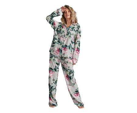 Pijama Maxi Floral