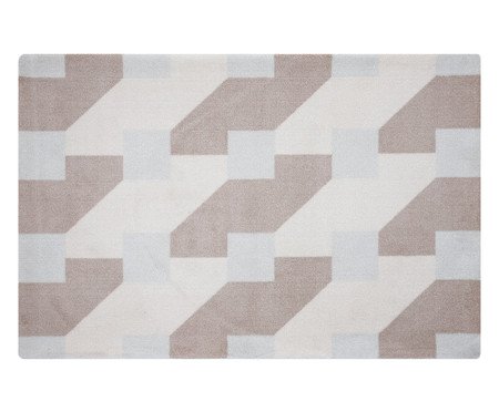 Tapete Formas Geométricas Bege