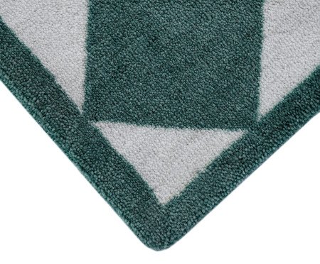 Tapete Xadrez Verde | Westwing