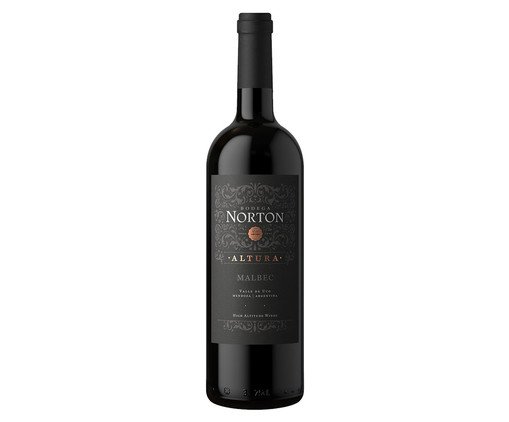 Vinho Tinto Argentino Norton Altura Malbec - 750ml, Colorido | WestwingNow