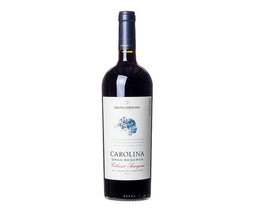 Vinho Tinto Chileno Carolina Gran Reserva Cabernet Sauvignon - 750ml, Colorido | WestwingNow