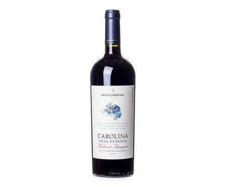 Vinho Tinto Chileno Carolina Gran Reserva Cabernet Sauvignon - 750ml