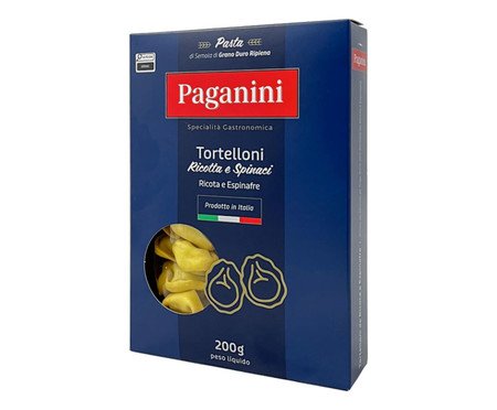 Massa Paganini Tortelloni Ricotta e Espinafre - 200g | Westwing