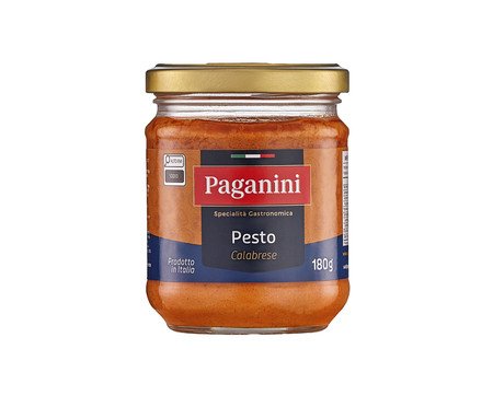 Molho Italiano Pesto Calabrese Creme Paganini - 180G