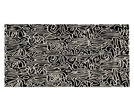 Passadeira Rupestre Marabella Elite Cyclone Black | Westwing