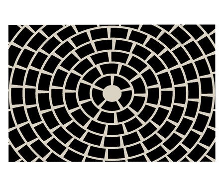 Tapete Pompeia Marabella Elite Cyclone Black | Westwing