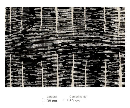 Tapete Nero Marabella Elite Cyclone Black | Westwing