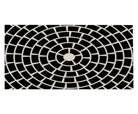 Passadeira Pompeia Marabella Elite Cyclone Black | Westwing