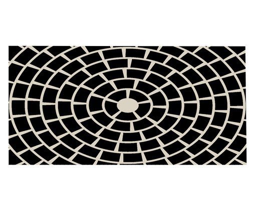 Passadeira Pompeia Marabella Elite Cyclone Black, black | WestwingNow
