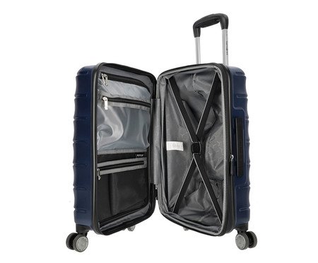 Mala Samsonite Literock Pequena Azul | Westwing