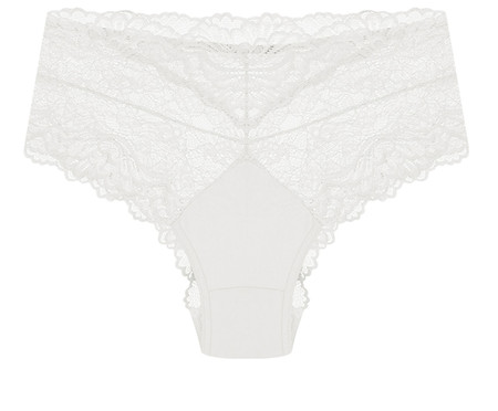 Calcinha Hot Pants Off-White