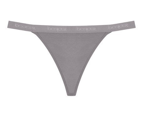 Calcinha String Fio Dental Em Algodão - Mescla | Westwing