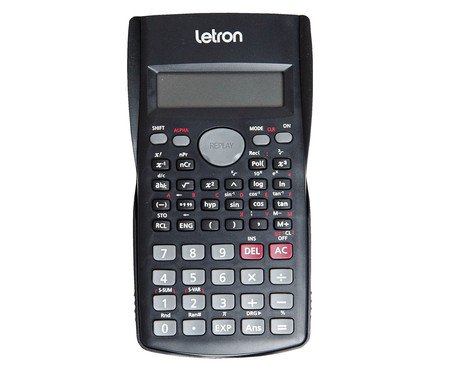 Calculadora Científica Preta Multi