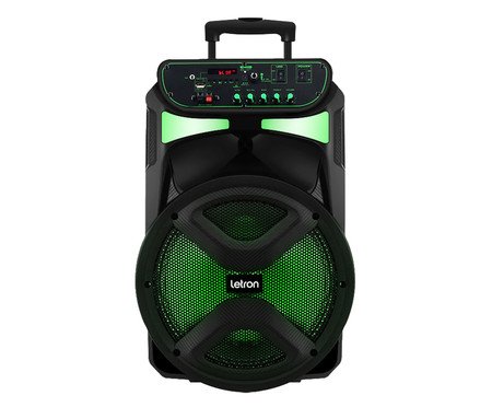 Caixa de Som Vibo Led Rgb Multimidia Letron