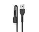 Cabo Micro com Usb Preto, Preto | WestwingNow