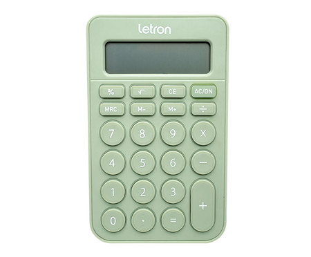 Calculadora 8 Dígitos De Mesa Candy Verde - Letron | WestwingNow