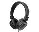 Headphone Circle Preto Estereo Driver com Fio Letron, Preto | WestwingNow