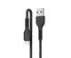 Cabo Micro com Usb Preto, Preto | WestwingNow