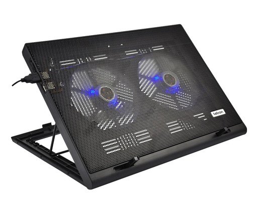 Suporte Coolers para Notebook Shine Led Ergonomico Silencioso Letron, Colorido | WestwingNow