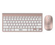 Combo Teclado e Mouse sem Fio Compact Shine Dourado, Colorido | WestwingNow