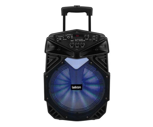 Caixa de Som Arrow Led Multimidia Led Rgb Bluetooth e Radio Fm Letron, Colorido | WestwingNow