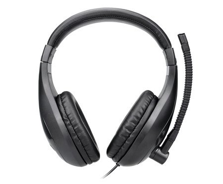 Headset Office Style Estereo Driver Ergonomico Cabo Preto Letron