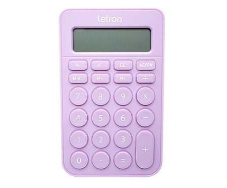 Calculadora 8 Dígitos De Mesa Candy Lilás - Letron | Westwing