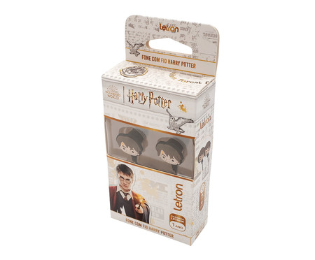 Fone De Ouvido Harry Potter Intra Auricular Com Fio E Microfone | WestwingNow